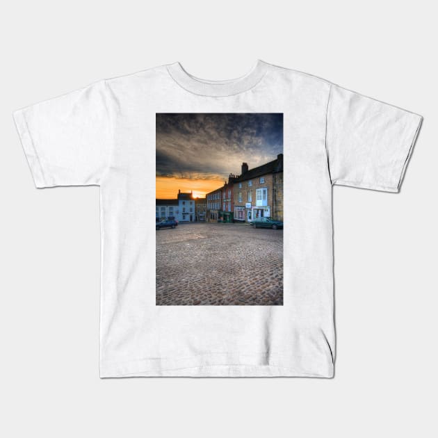 Lower Market Place, Richmond Kids T-Shirt by StephenJSmith